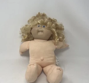 16" Cabbage Patch COLECO BLONDE CORNSILK DOLL GIRL BLUE EYES -Xavier Roberts - Picture 1 of 9