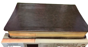 Scofield Studienbibel KÖNIGIN VALERA 1960 Persönliche DUNKLE SCHOKOLADE - Bild 1 von 12
