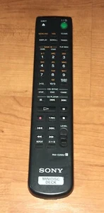 Original Fernbedienung Sony RM-D29M für MDS-JE530,MDS-JE330,MDS-JE3,MDS-JE5 TOP - Picture 1 of 4