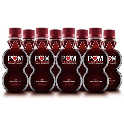 POM Maravilloso Jugo 100% Granada 8 Fl OZ Paquete de 8 Foto 1 de 4