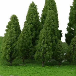 20X Trees Model Train Railroad Wargame Diorama Scenery LandscapeScale 4.5-16cm ! - Picture 1 of 10