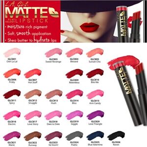 Matte Flat Velvet Lipstick, Lip Gloss [Pick 6 Colors] Long Last & Moisture