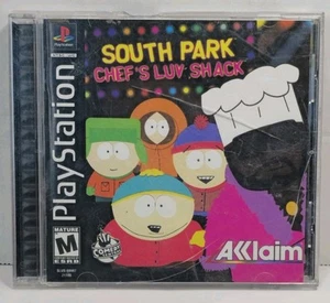 South Park Chef's Luv Shack PlayStation 1 CIB Game REG Card Tested - Picture 1 of 8