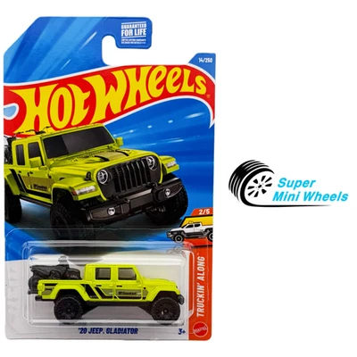 Jeep Gladiator Hot Wheels 2026 #14 - '20 - verde Foto 1 de 2