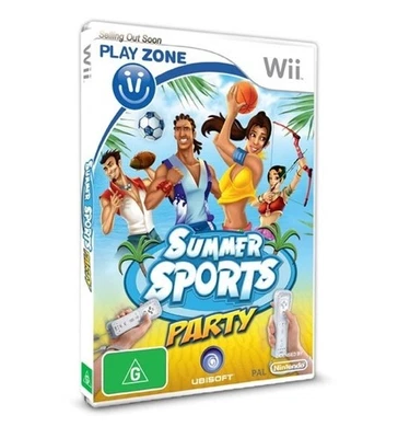 Summer Sports Party Nintendo Wii +U *NEW *OZI Game *Family fun *OFFICIAL stock! - Image 1 of 2