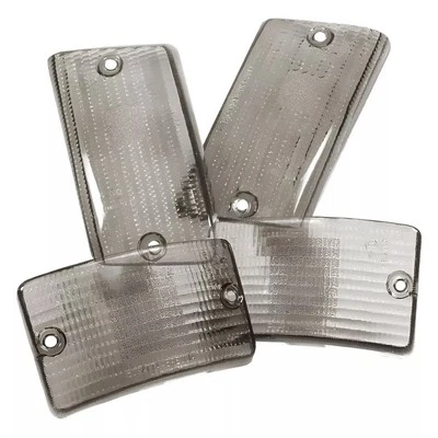 KIT PLASTICHE GEMME FRECCE NERO FUME' PER PIAGGIO VESPA PK XL PLURIMATIC 50 1985 - Immagine 1 di 2