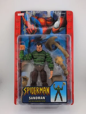 Marvel Spider-Man - Figura de acción Sandman con manos intercambiables - Toybiz 2004 Foto 1 de 4