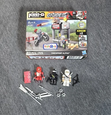 KRE-O A3361 GI Joe Checkpoint Alpha Toys R Us EXCLUSIVE & Ninja Temple Figures - Image 1 of 4