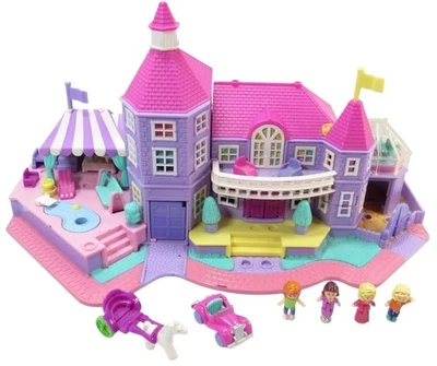 Polly Pocket 1994 Light-up Magical Mansion Bluebird Toys PLEASE READ DESCRIPTION - Image 1 of 4