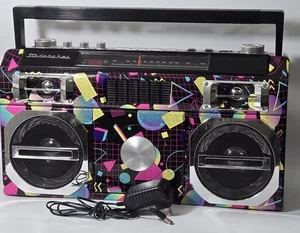 Studebaker SB2145 Limited Retro Lettore CD Bluetooth Ricaricabile Boombox Radio - Foto 1 di 5