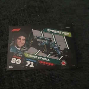 💥2022 Topps Turbo Attax F1 Formula 1 Speedster Lance Stroll #149 - Picture 1 of 2