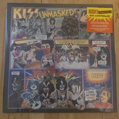 KISS Unmasked 45th Anniversary Picture Disc LE /500 IN HAND Accepting Offers!  - Image 1 of 2