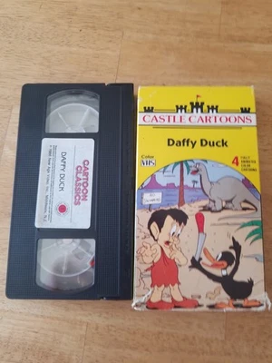 Castle Cartoons Daffy Duck VHS 1987 - Image 1 of 2
