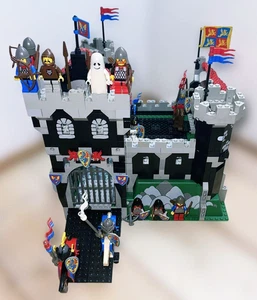 Lego System Castle Black Knight's Castle 6086 In 1992 Vintage Rare From Japan - Picture 1 of 6