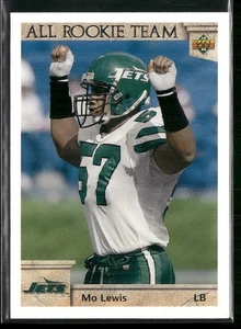 1992 Upper Deck #48 Mo Lewis New York Jets - Picture 1 of 2