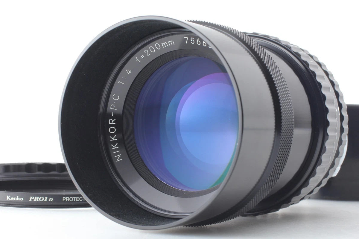 Nikon NIKKOR f/4 Camera Lenses 200mm Focal for sale - eBay