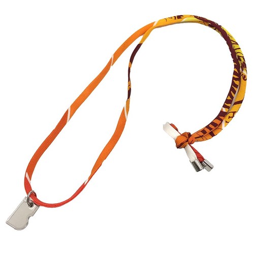 HERMÈS Hermes Tourbillon Collana Cher Cinturino Camailla Cavallo Accessori Seta Arancione Sil