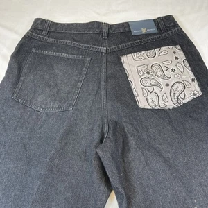 Makaveli Marken Herren 100% Baumwolle Made In India Jeans, Größe W42 L34 - Bild 1 von 14