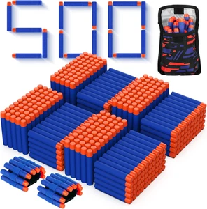 Tudaymol Nerf Bullets 500 Official Dart for Nerf N-Elite Series Guns Darts Gu... - Picture 1 of 12