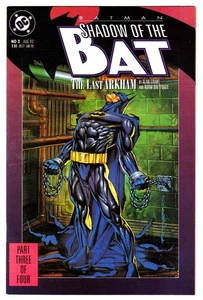 BATMAN SHADOW OF THE BAT #3 - DC 1992 (vf) Last Arkham Pt 3 (A) - Foto 1 di 1