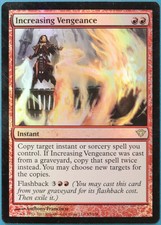 Increasing Vengeance FOIL Dark Ascension NM Red Rare CARD (222271) ABUGames