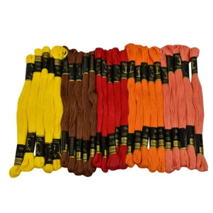 Anchor Thread Cross Hand Stitching Embroidery Knitting Floss Needles 25 Skeins - Picture 1 of 6