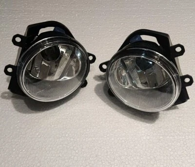 2019-2022 TOYOTA RAV4 4RUNNER TACOMA PRIUS RIGHT & LEFT SIDE FOG LIGHT LAMP PAIR - Image 1 of 4