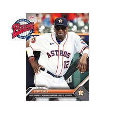 Dusty Baker Retires - 2023 MLB TOPPS NOW Card 1045 Presale