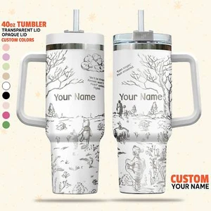 Maßgeschneiderter Disney Winnie the Puuh Nostalgie Vintage Becher, Disney Figuren - Bild 1 von 5