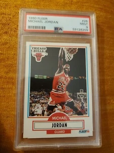 1990 Fleer Michael Jordan #26 PSA 9 NEUWERTIG  - Bild 1 von 2