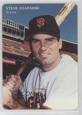 1996 Mother's Cookies San Francisco Giants Stadium Giveaway Steve Scarsone #18