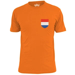Camiseta de fútbol americano Holland con escudo de bolsillo insignia para hombre - Imagen 1 de 2
