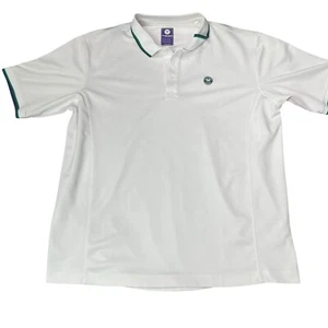 Official Wimbledon Performance White Polo The Championships Men's Size XL - Picture 1 of 9