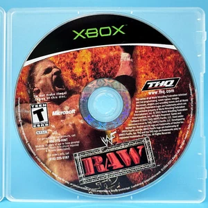 WWF Raw (Microsoft Xbox) *GAME DISC ONLY - TESTED* - Picture 1 of 1