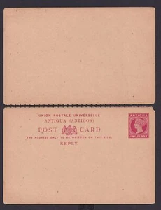 Briefmarken Britische Kolonien Antigua Ganzsache Queen Victoria Frage & Antwort - Bild 1 von 1