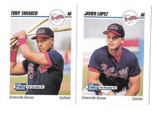 1992 SkyBox (Minors) AA ATLANTA BRAVES Team Set 
