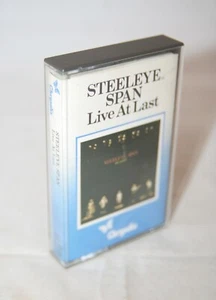 Vintage 'Steeleye Span - Live At Last' Cassette Tape 1978 Chrysalis ZCHR 1199 - Picture 1 of 5