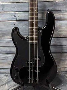 ESP/LTD Linkshänder SURVEYOR '87 4-saitiger E-Bass - Schwarz - Bild 1 von 10