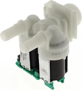 Elettrovalvola 2 Vie 180° Lavatrice Bosch Siemens Ingresso 3/4", Uscita Ø10 mm - Foto 1 di 6