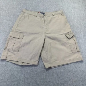 Vintage Chaps Ralph Lauren Cargo Shorts Mens 34 Brown Hiking Outdoors - Picture 1 of 7