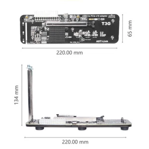 ADT UT3G for NUC ITX STX Notebook PC Graphics Card External USB 4.0 to PCIe X16 - Picture 1 of 2