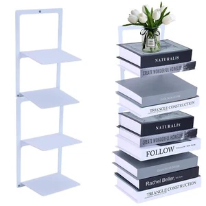 Invisible Book Shelf Floating Book Shelves for Wall 2-Pack Wall Mounted Books... - Picture 1 of 6