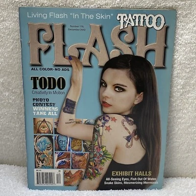 TATTOO FLASH Magazine #116 December 2012 No Ads All Color - Image 1 of 3