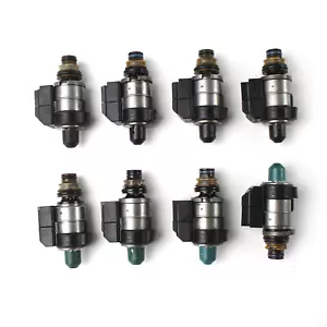 8 PIEZAS Solenoides de transmisión automática 722.9 7 velocidades para Mercedes W221 S300 S350 - Imagen 1 de 6