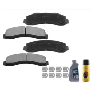 (4) Front Ceramic Brake Pads Brake Cleaner for Expedition Navigator F150 H08 - Picture 1 of 4