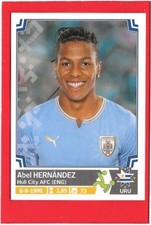 2015 COPA AMERICA CILE-CHILE PANINI - FIGURE STICKER N 156 URUGUAY HERNANDEZ