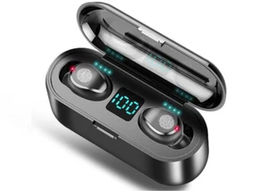 Wireless Earbuds Bluetooth Earphone for iphone Samsung Android IPX7 Waterproof - Picture 1 of 12