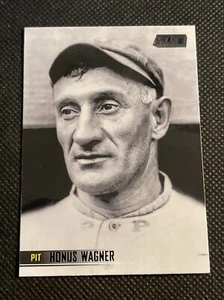 2021 Topps Stadium Club Black Foil #36 Honus Wagner - Pittsburgh Pirates - Picture 1 of 2