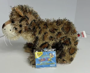 Webkinz HM031 LEOPARD Stofftier Katze von Ganz - NEU VERSIEGELT UNBENUTZT CODE-ETIKETT - Bild 1 von 9