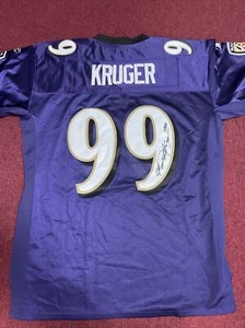 Camiseta firmada por Paul Kruger JSA Baltimore Ravens, Browns, Saints - Imagen 1 de 2